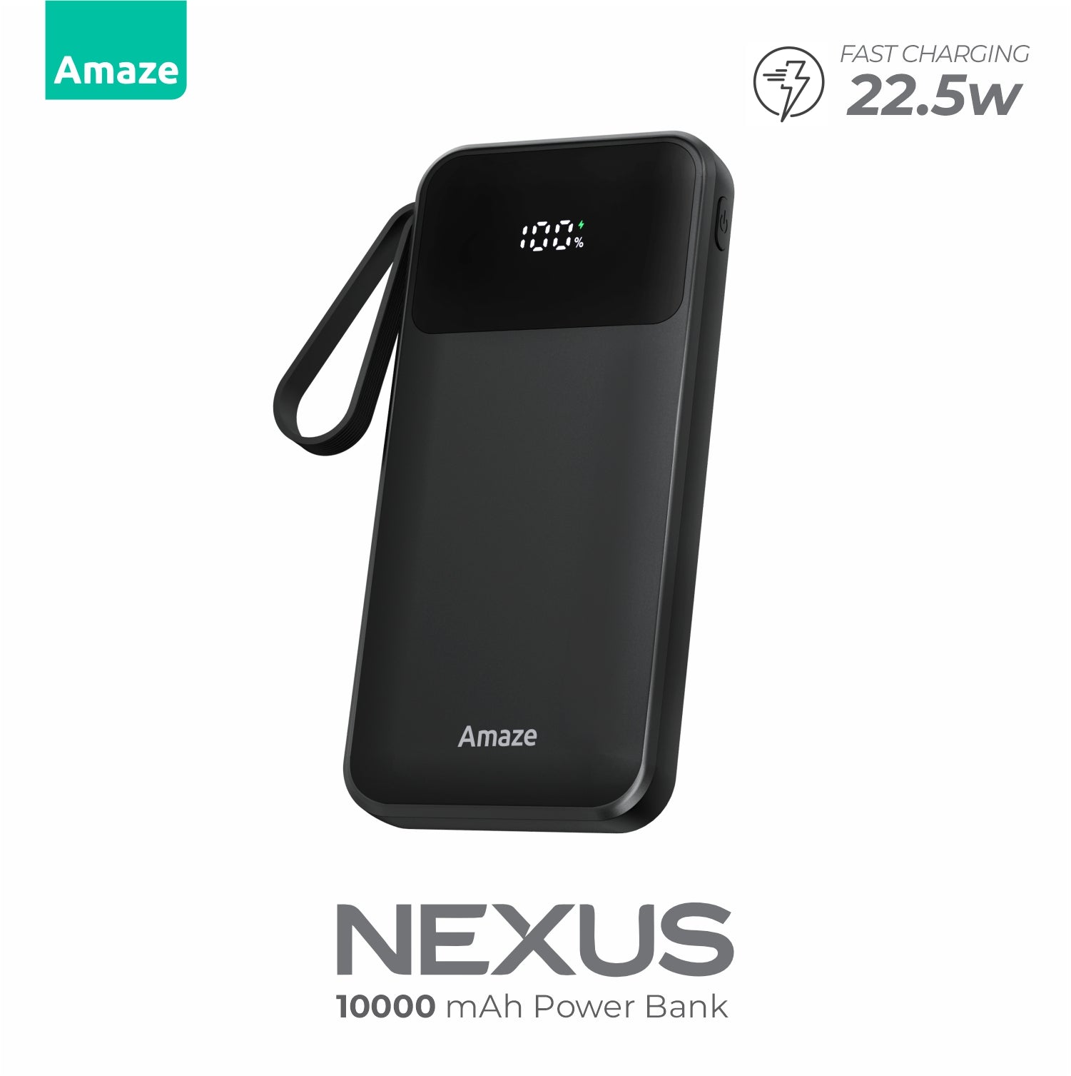 AMAZE NEXUS 10000 mAh Power Bank 22.5 W- A230