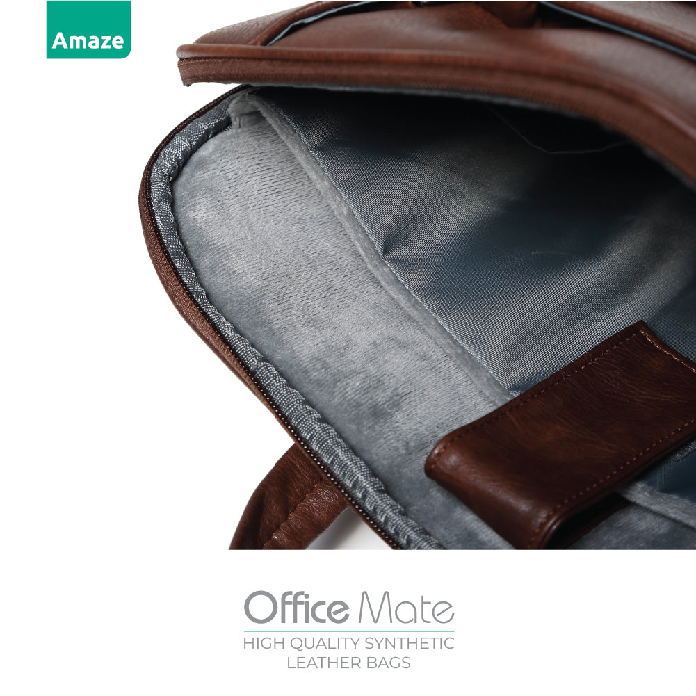 AMAZE OFFICE MATE SYNTHETIC LEATHER BAG | A920