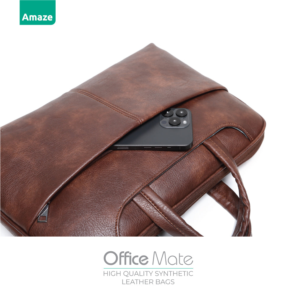 AMAZE OFFICE MATE SYNTHETIC LEATHER BAG | A920