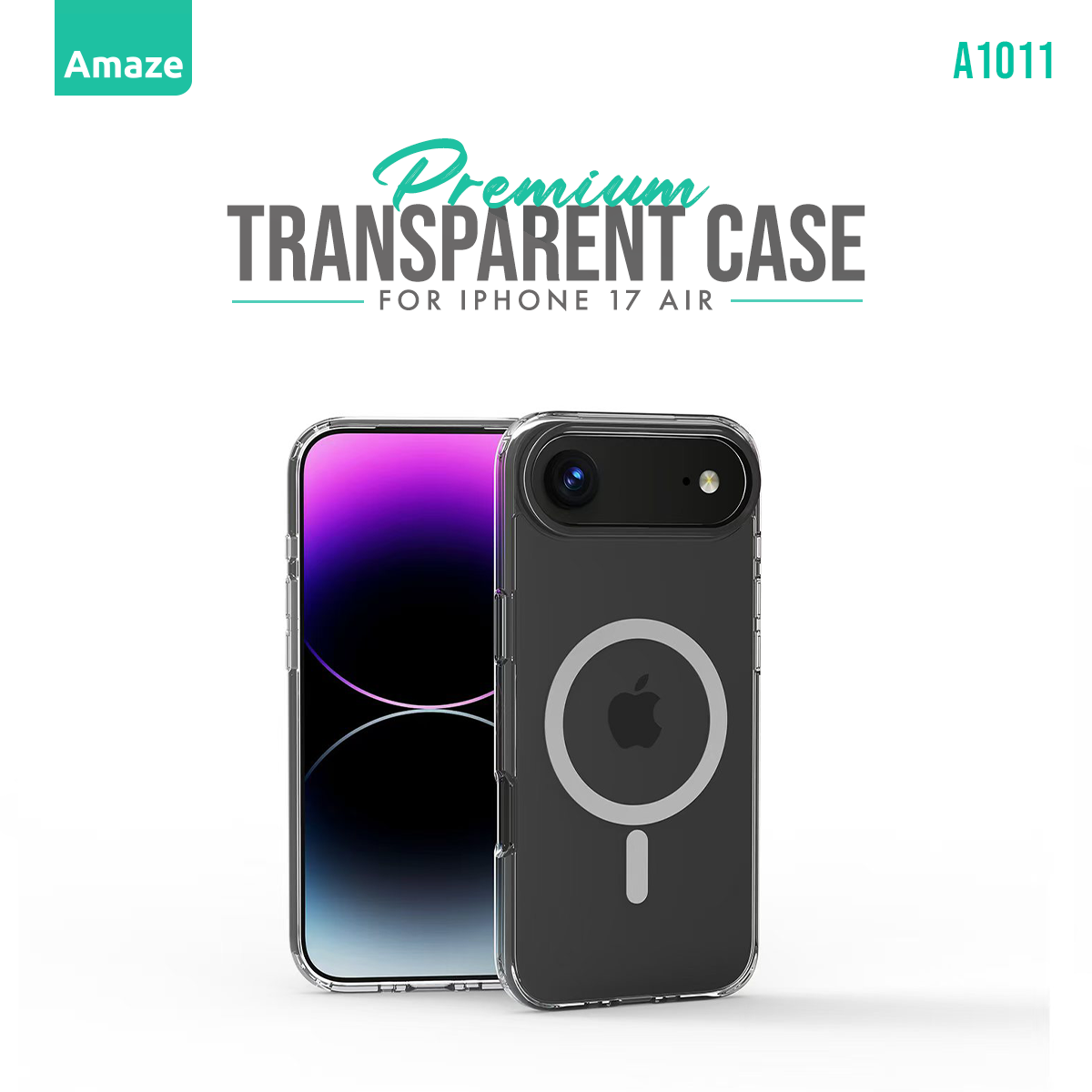 Premium Transparent MagSafe Case | A1011