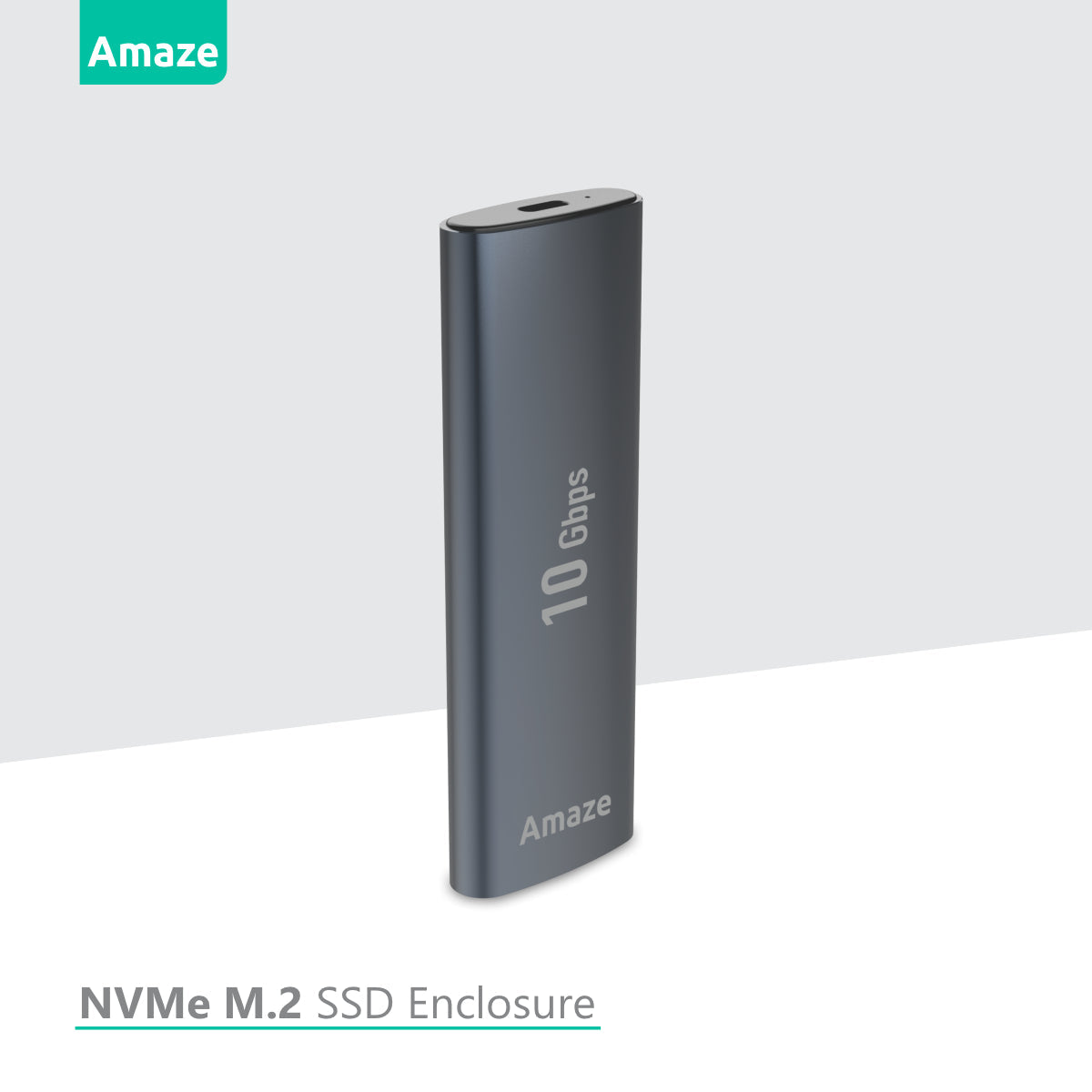 AMAZE ALUMINUM ALLOY NVME M.2 SSD ENCLOSURE 10GBPS | A222