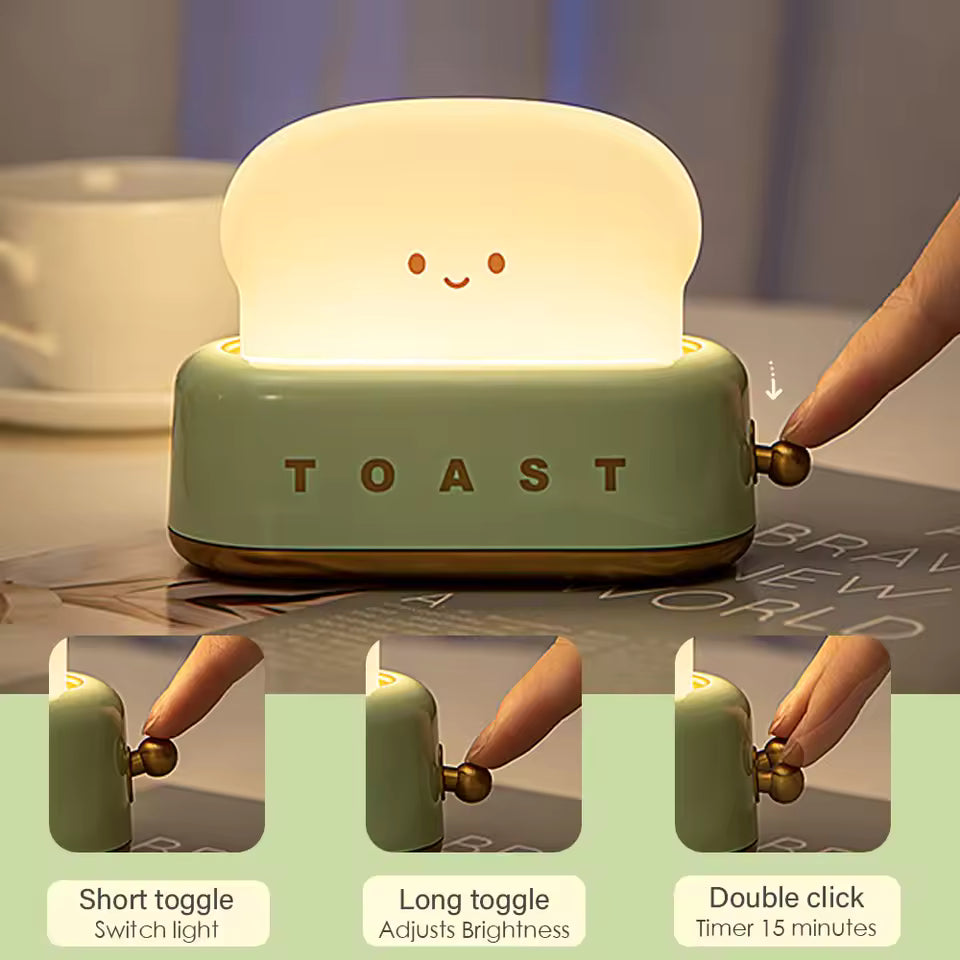 Compro™ Bread Toast Table Night Lamp