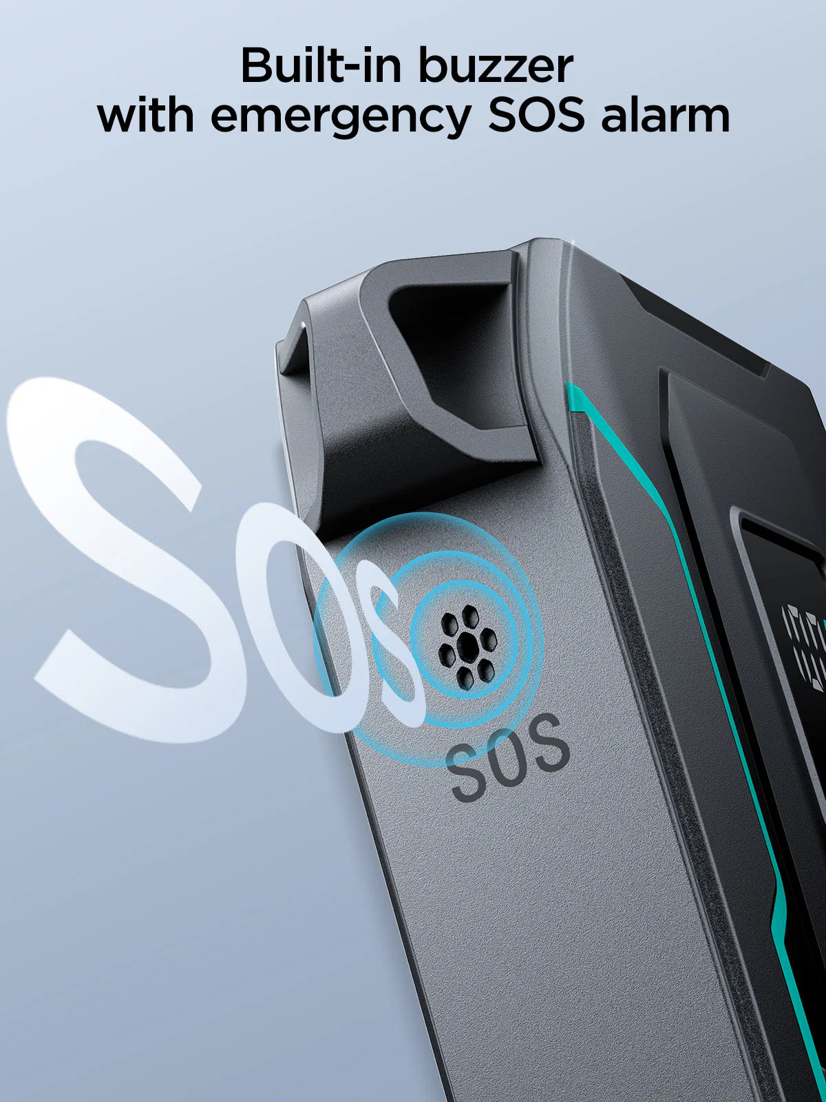 Joyroom JR-L017 22.5W Power Bank with Built in 2in1 Cables with SOS light 10000mAh