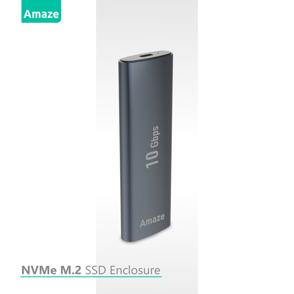 AMAZE ALUMINUM ALLOY NVME M.2 SSD ENCLOSURE 10GBPS | A222