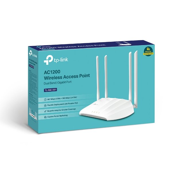 TP-Link Wi-Fi Router TL-WA1201 AC1200 Wireless Access Point