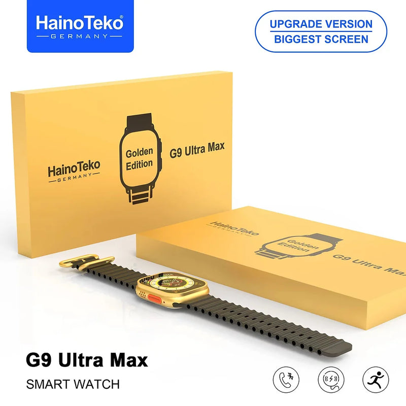 Haino Teko G9 Ultra Max Smart Watch- with 2 Straps