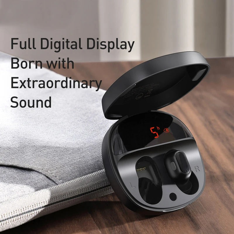 Baseus Encok WM01 Plus True Wireless Earphones with LED Display