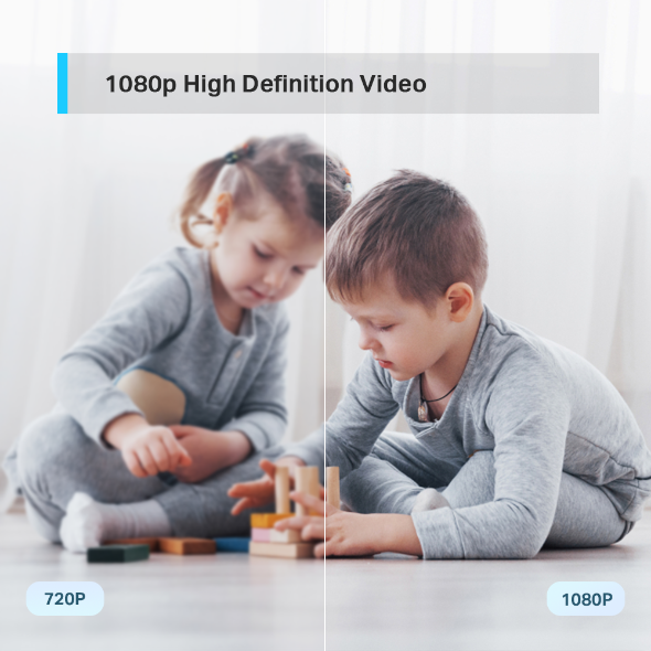 TP-Link Tapo C200 Pan/Tilt Home Security Wi-Fi Camera FHD 1080p (5 Pack)