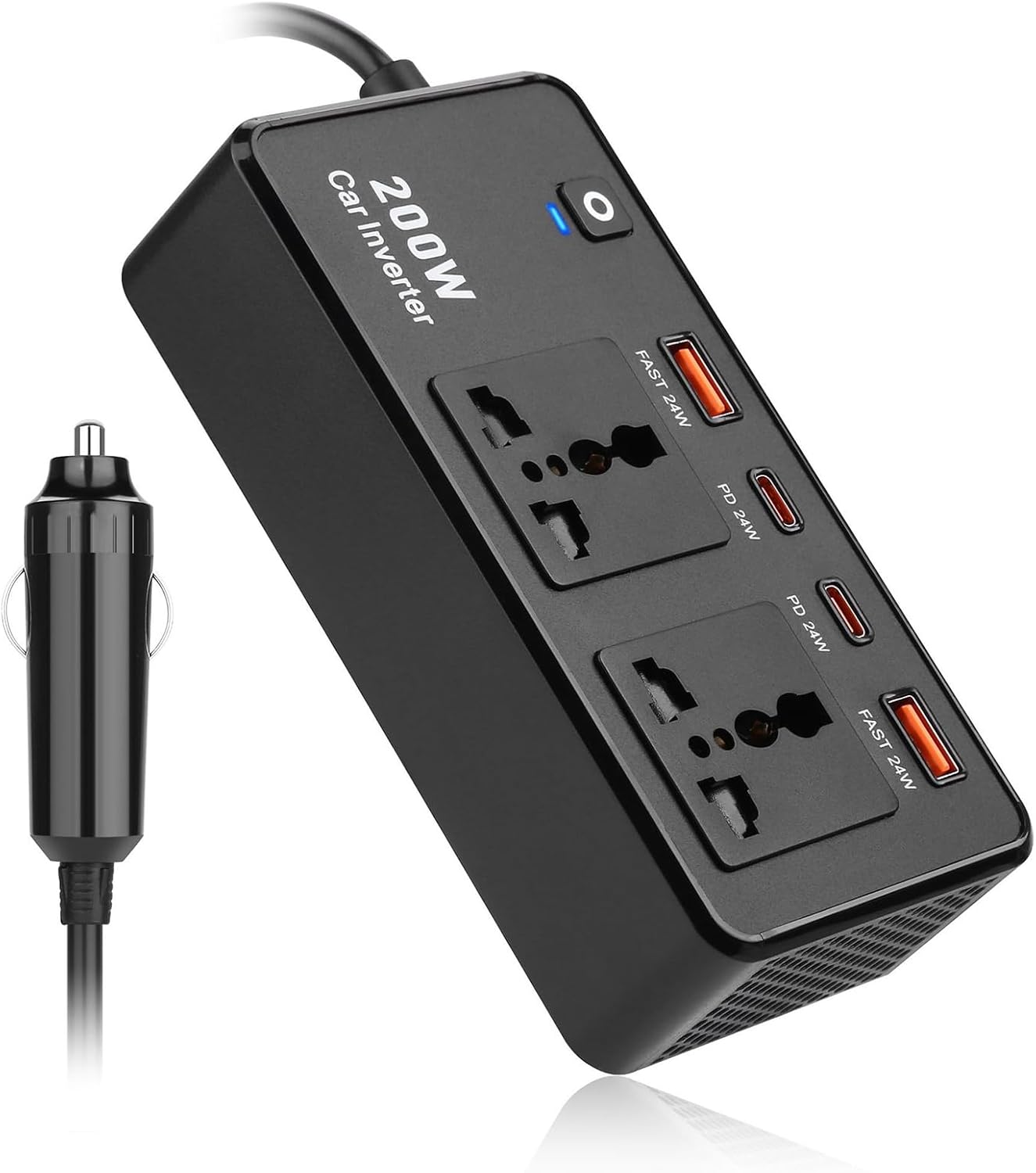 Compro™ 200W Car Power Inverter