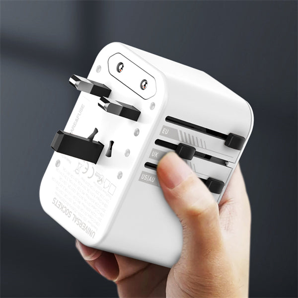LDNIO Z6 3 USB Ports 65W GaN Travel Adapter