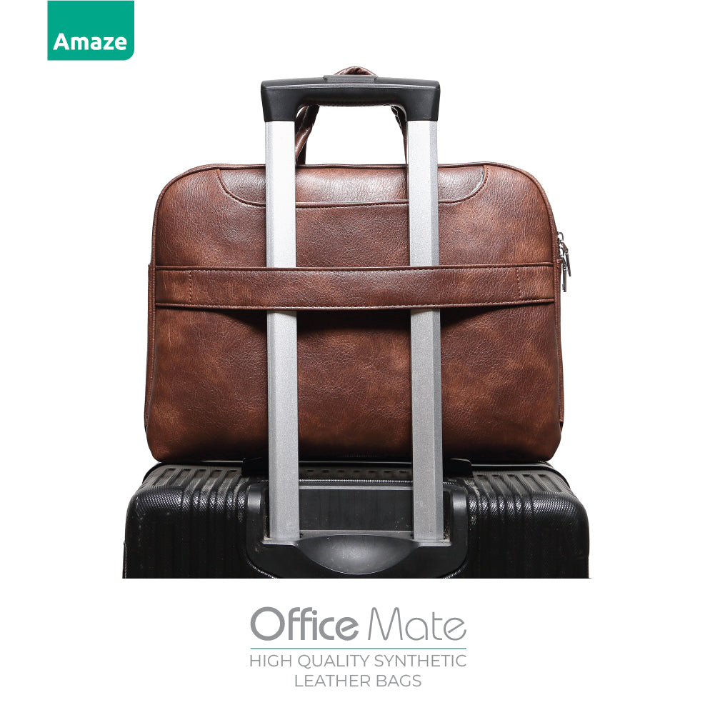 AMAZE OFFICE MATE SYNTHETIC LEATHER BAG | A920