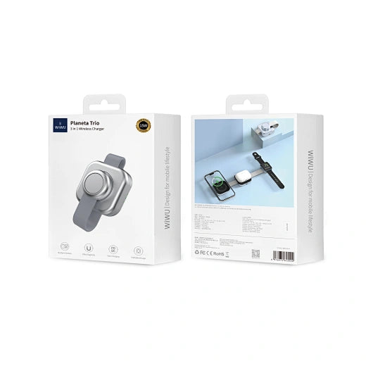WiWU Planeta Trio 3 in 1 Cableless charger