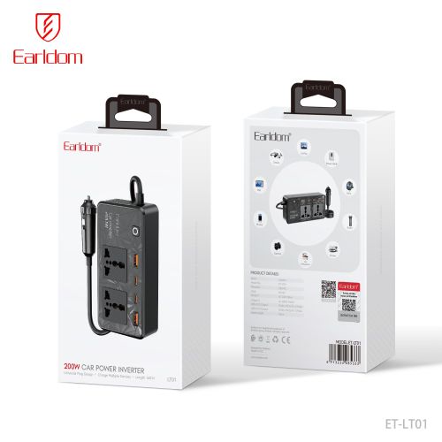Earldom 200W Car Power Inverter