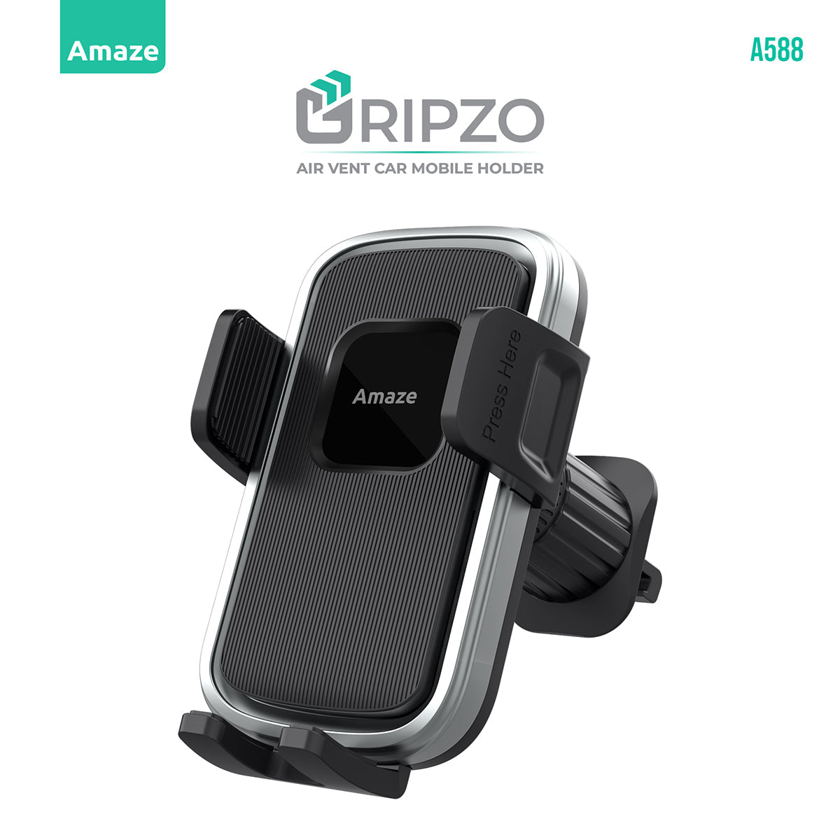Gripzo Air Vent Car Mobile Holder | A588