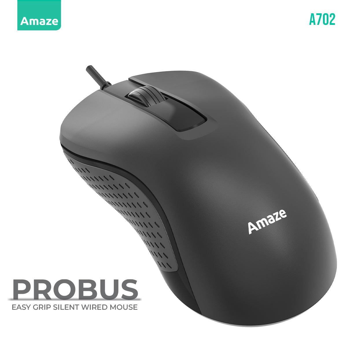 Probus Silent Click Wired Mouse | A702
