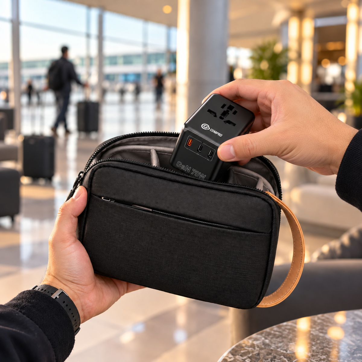 Compro™ TravelMate Tech Organizer Pouch