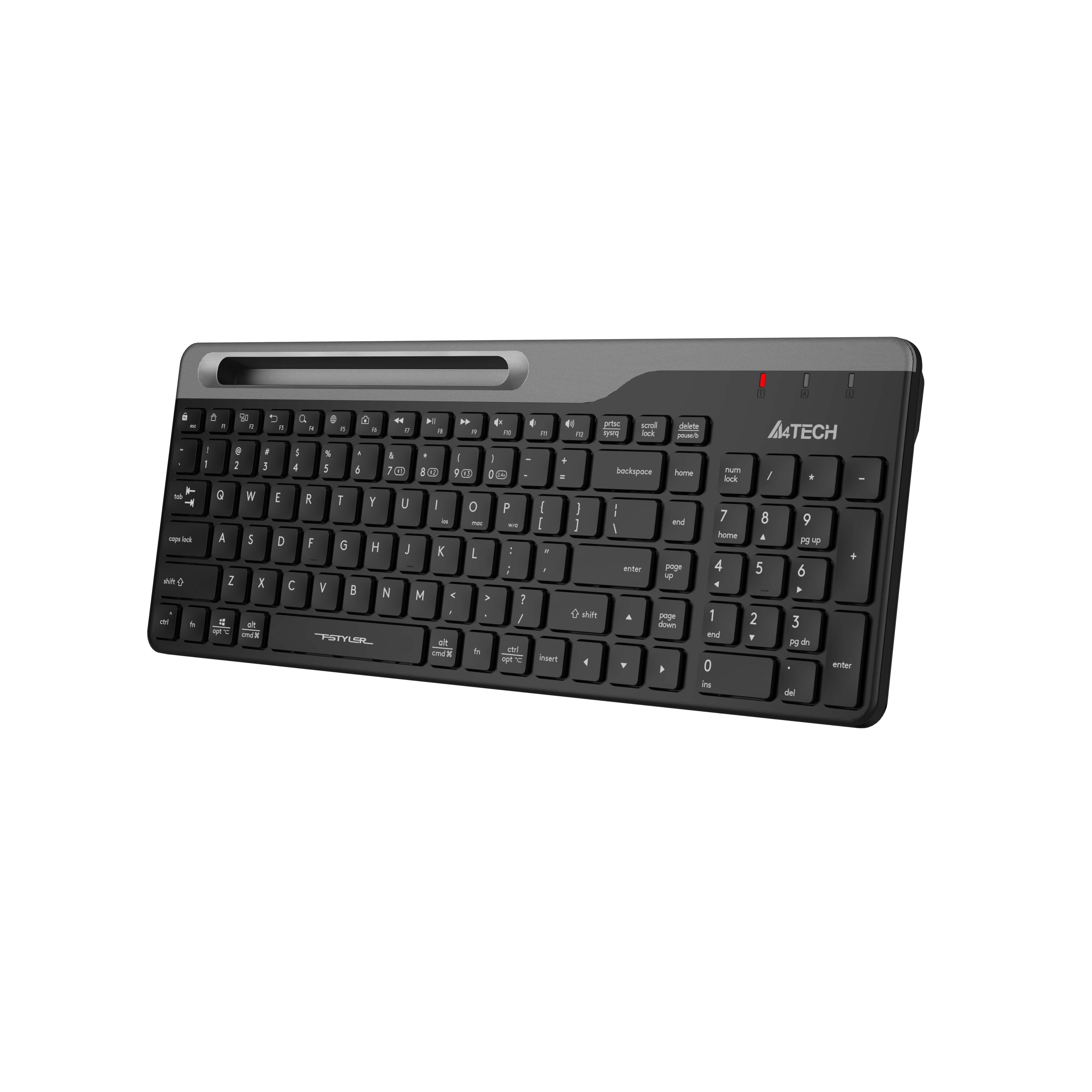 FBK25 QuietKey Bluetooth & 2.4G Wireless Keyboard