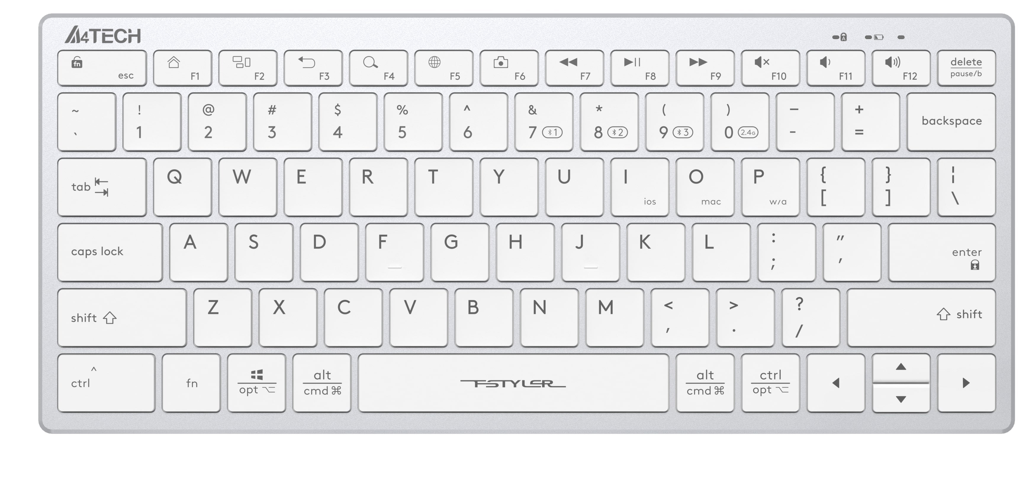 FBX51C Bluetooth & 2.4G Wireless KB