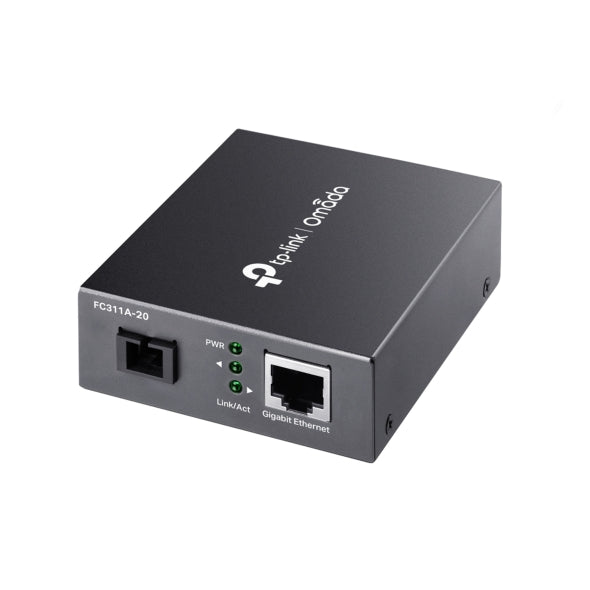 FC311A-20 Gigabit WDM Media Converter