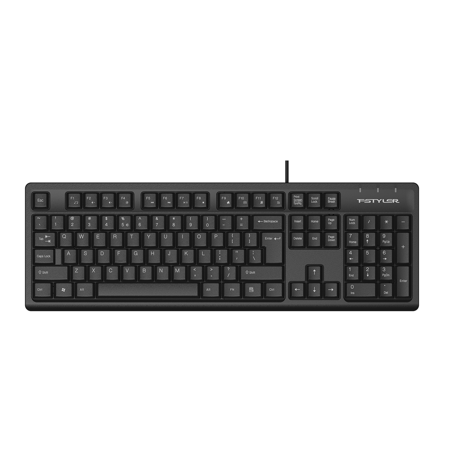 FK12 Multimedia Wired Keyboard