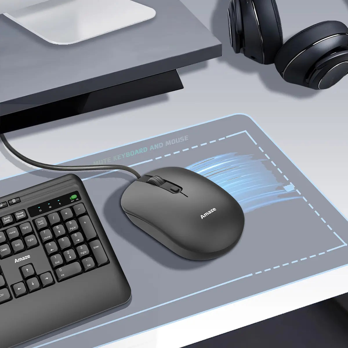 Probus Series Silent Touch Wired Mouse  | A704