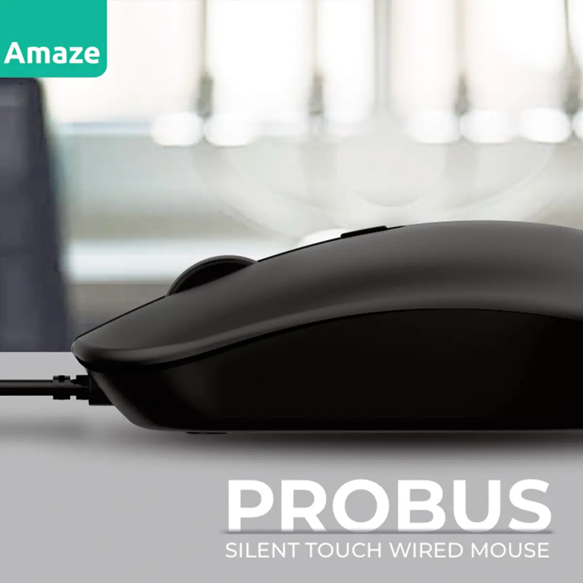 Probus Series Silent Touch Wired Mouse  | A704