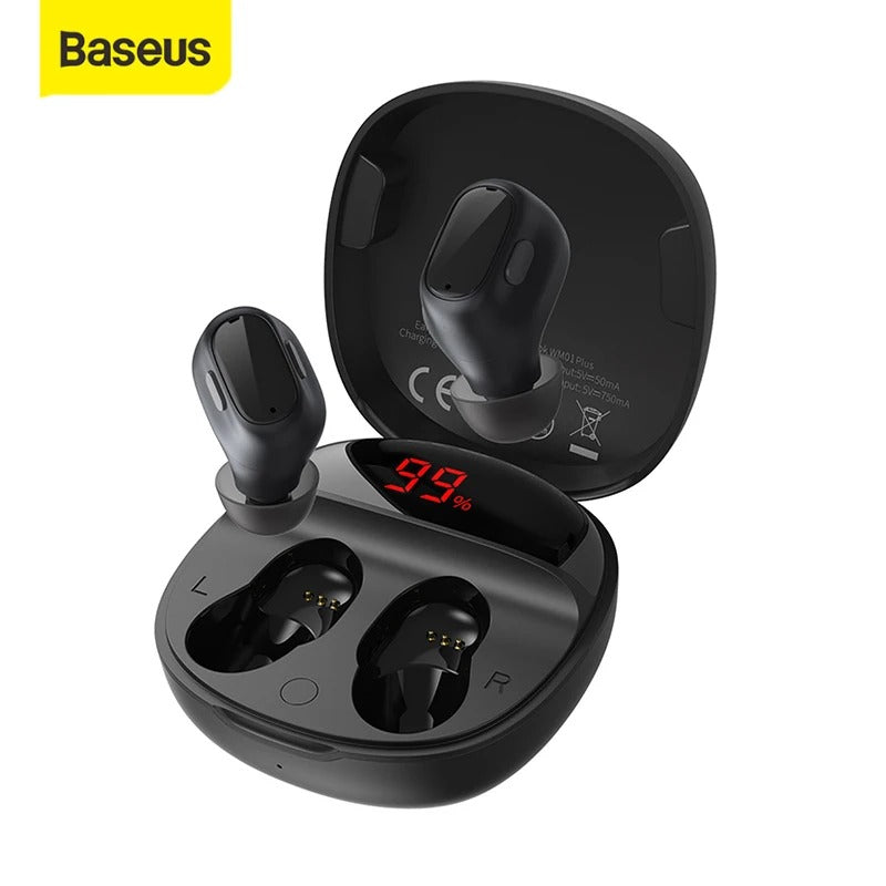 Baseus Encok WM01 Plus True Wireless Earphones with LED Display