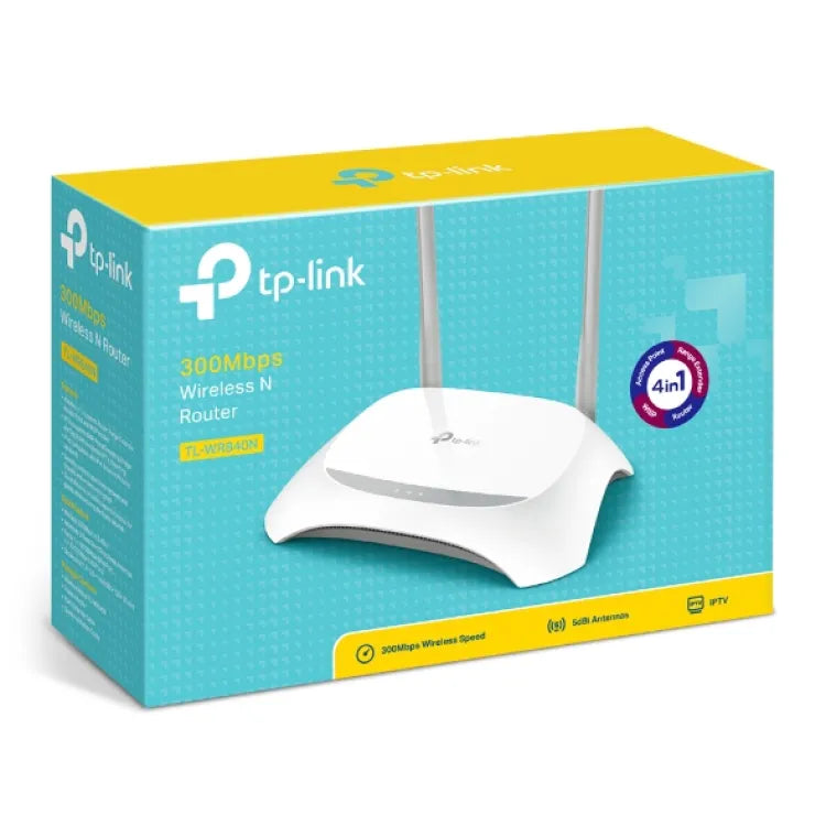 TP-Link Wi-Fi Router TL-WR 840N Double Antenna