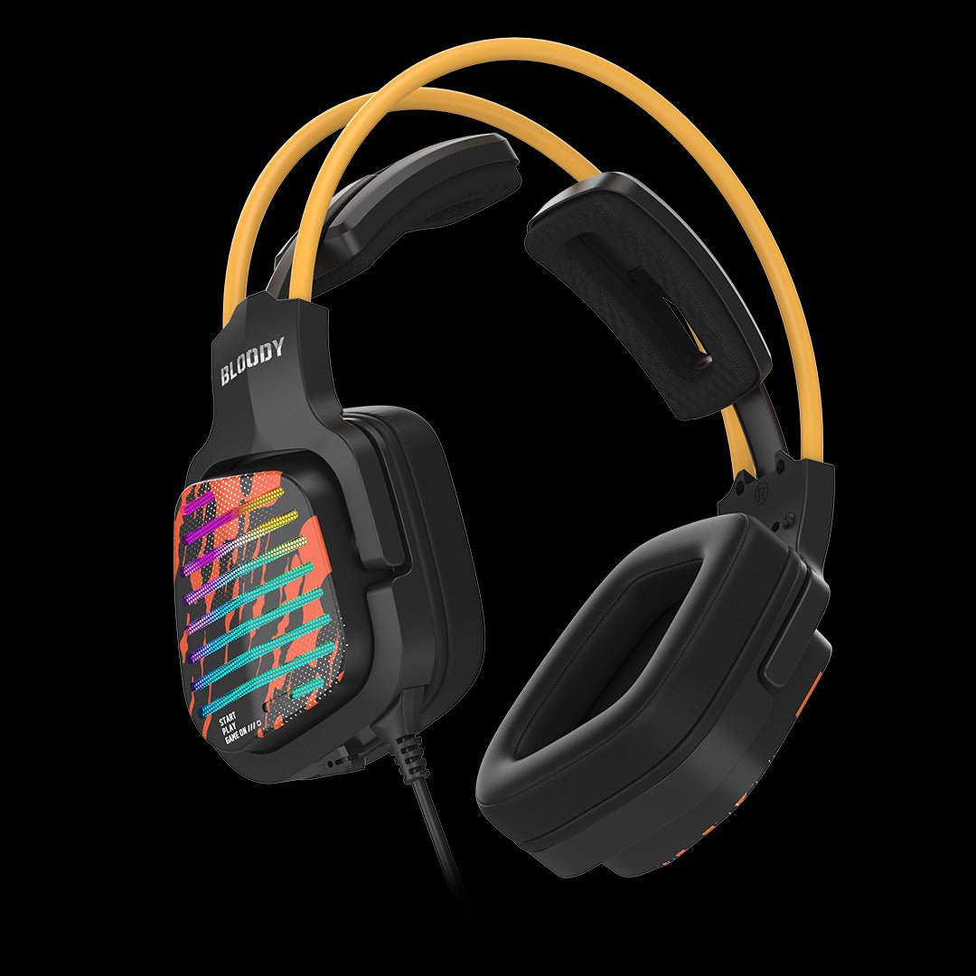 G565 Virtual 7.1 Surround Sound RGB Gaming Headset