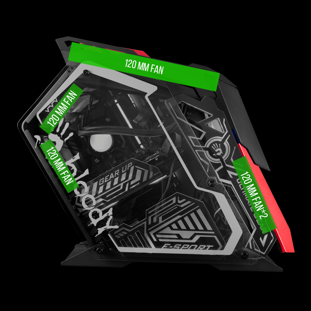 GH-30 - Rogue Mid Tower Gaming Case