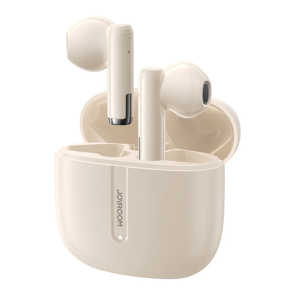JOYROOM Jpods Series JR-PB3 True Wireless Bluetooth 5.4 Earbuds- Beige Color