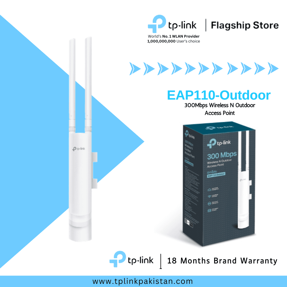TP Link EAP110 Outdoor 300Mbps Wireless N Ceiling Mount Access Point