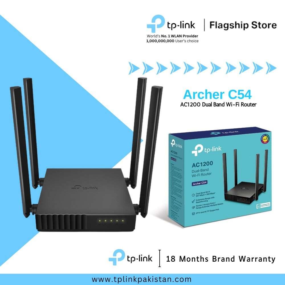 TP-Link Archer C54 AC1200 Dual Band Wi-Fi Router