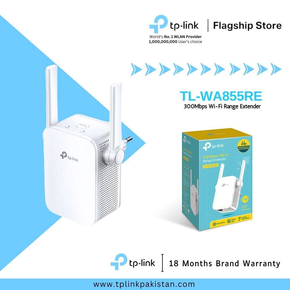 Tp-Link TL-WA 855RE 300Mbps Wi-Fi Range Extender