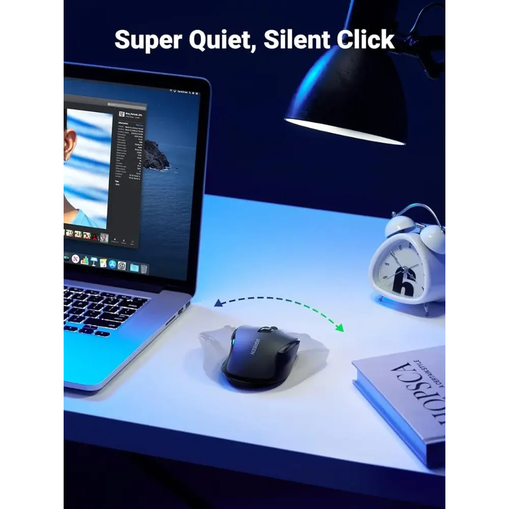UGREEN 90855 ERGONOMIC WIRELESS 2.4G And BLUETOOTH MOUSE