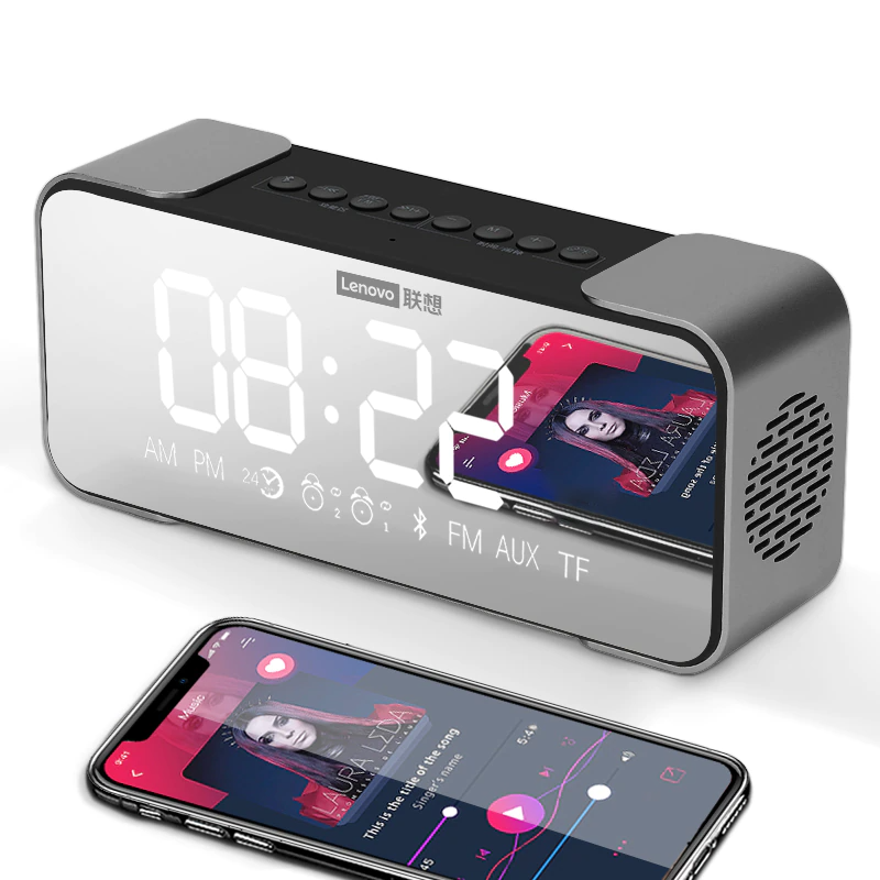 Lenovo L022 Bluetooth Speaker + Alarm Clock