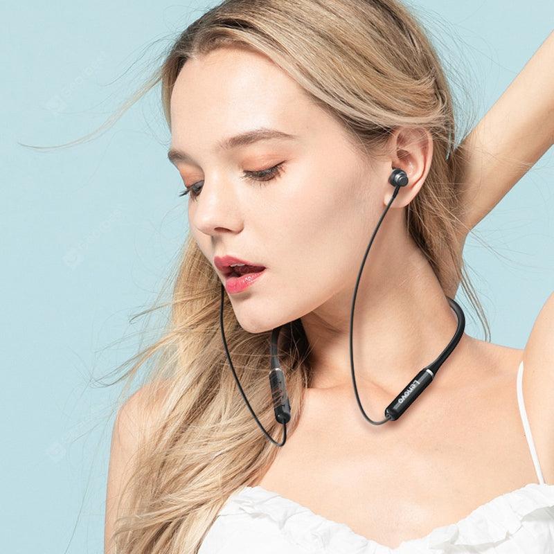 Lenovo XE05 Bluetooth 5.0 In-ear Neckband Headphone - Lenovo - Compro System