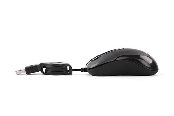N-60F Wired Mouse Mini - A4TECH - Compro System