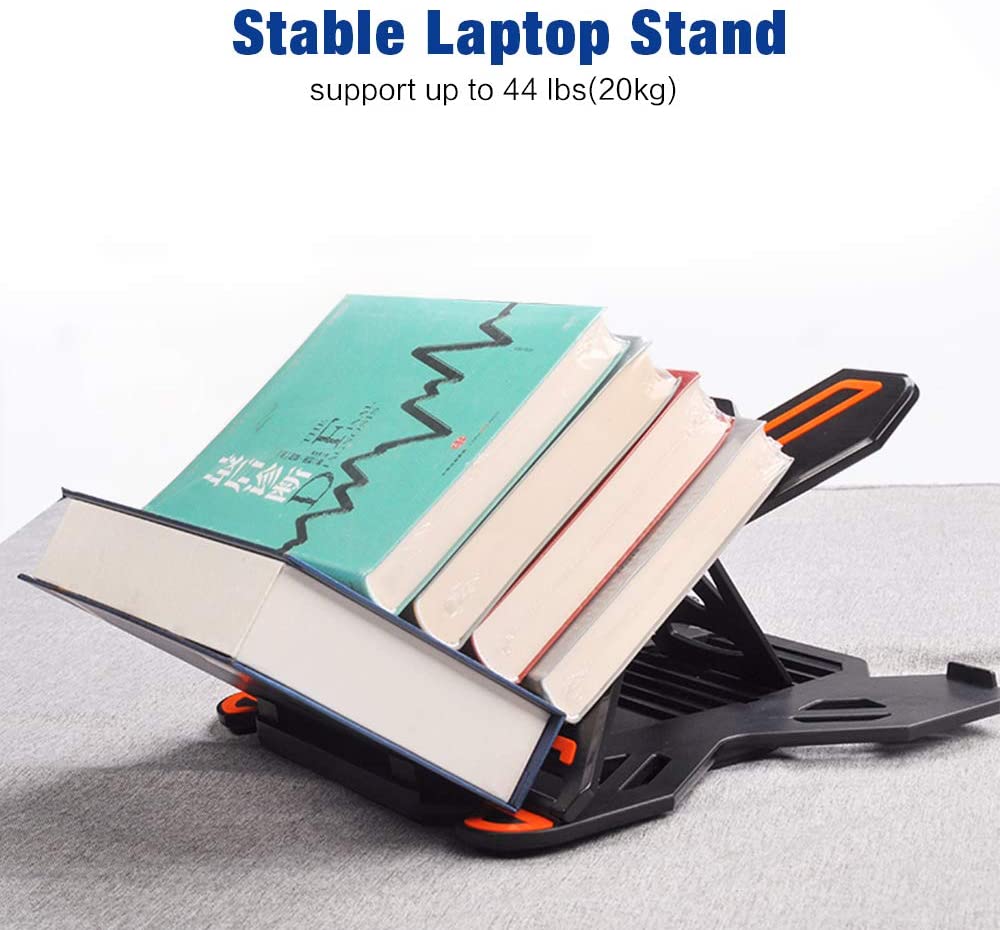 Compro™ 360° Rotating Adjustable Laptop Stand with Mobile Holder