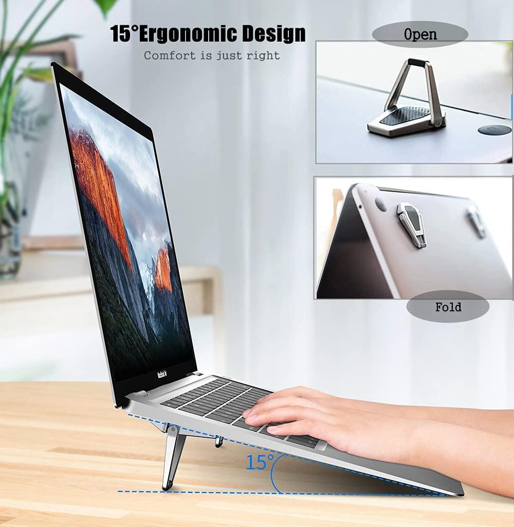 Portable Invisible Metal Foldable Laptop Stand - WIWU - Compro System