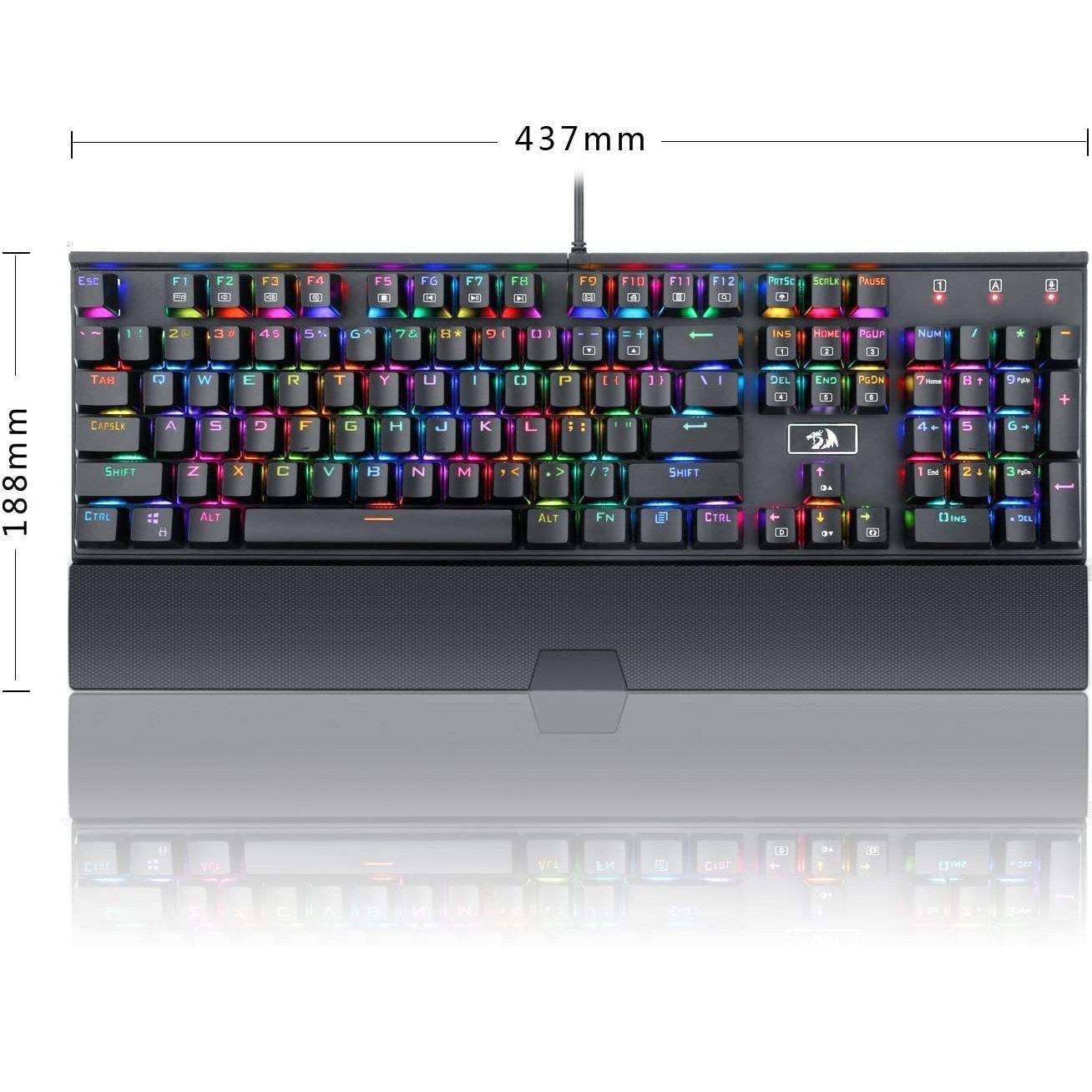 Redragon RAHU K567 RGB Mechanical Gaming Keyboard - REDRAGON - Compro System