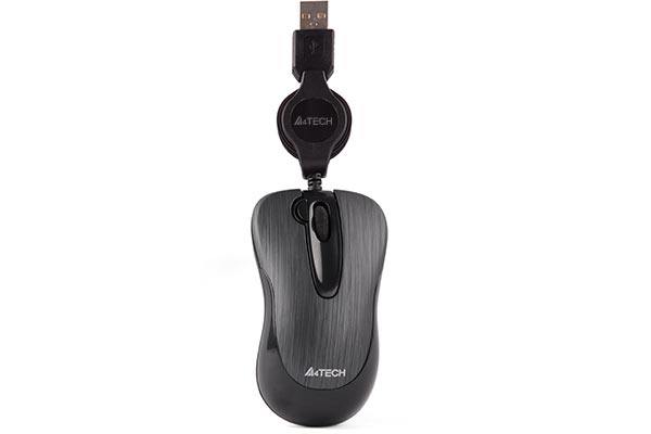 N-60F Wired Mouse Mini - A4TECH - Compro System