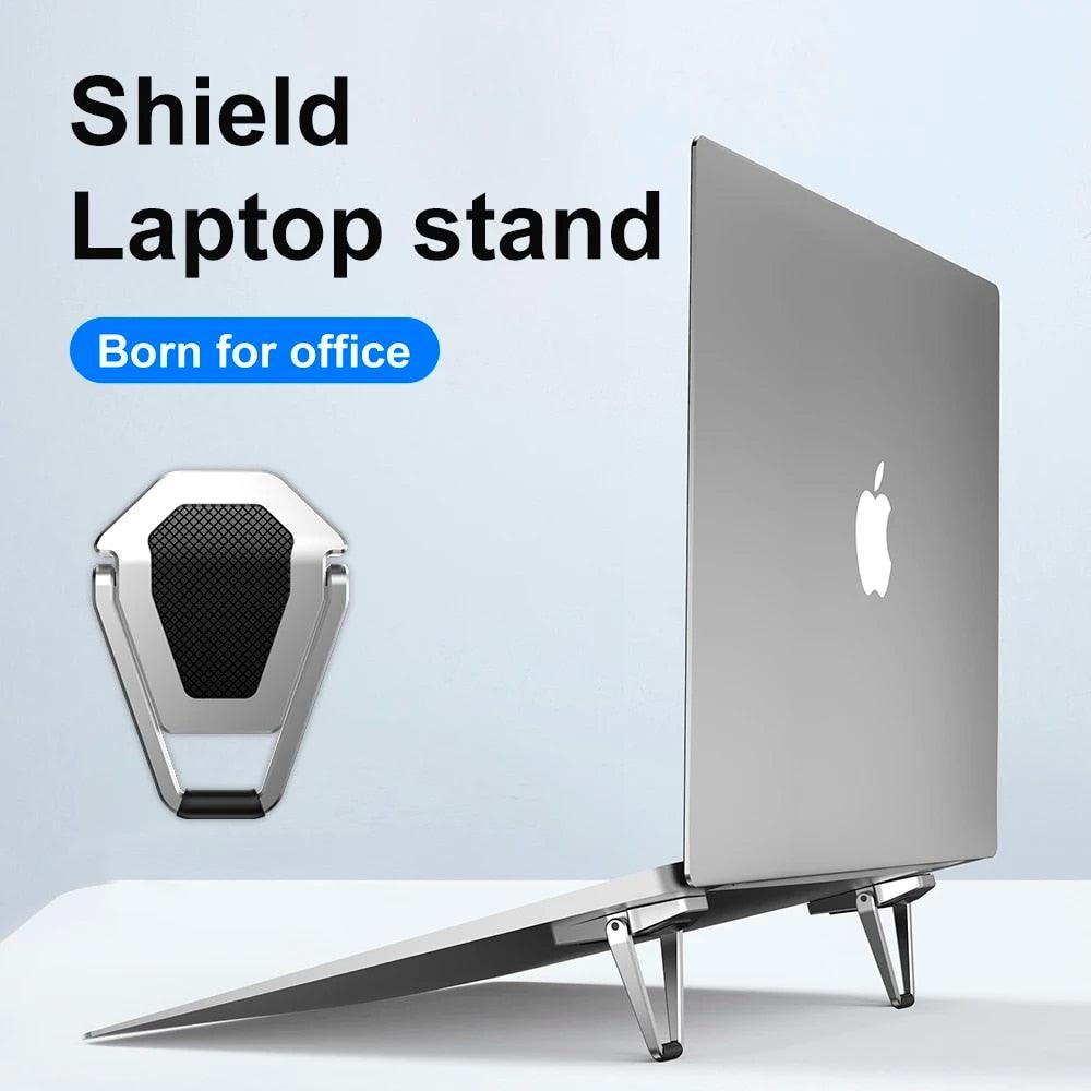 Portable Invisible Metal Foldable Laptop Stand - WIWU - Compro System