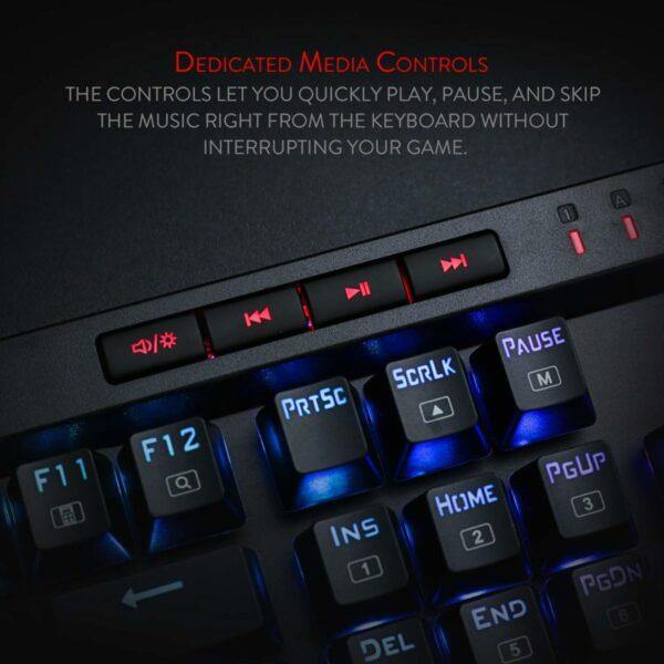 Redragon VATA K580 Pro RGB Mechanical Gaming Wired Keyboard - REDRAGON - Compro System