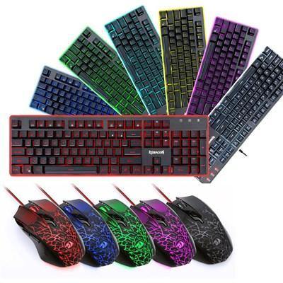 Redragon K509 Gaming Keyboard M608 Mouse Combo & P016 Large Mouse Pad S107 - REDRAGON - Compro System