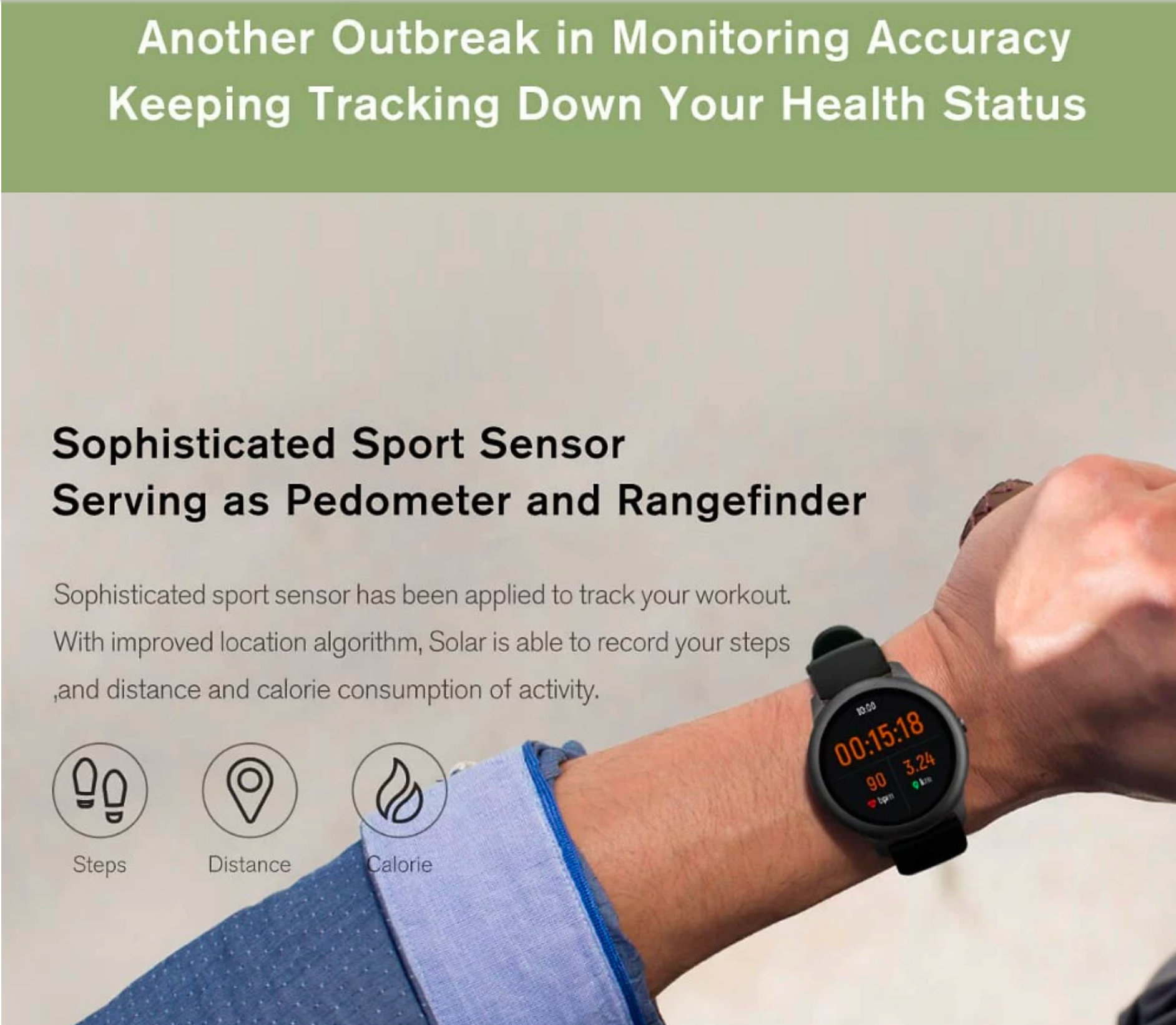 Haylou Solar LS05 Smart Watch-Global Version with Official 3 Month Replacement Warranty - Haylou - Compro System