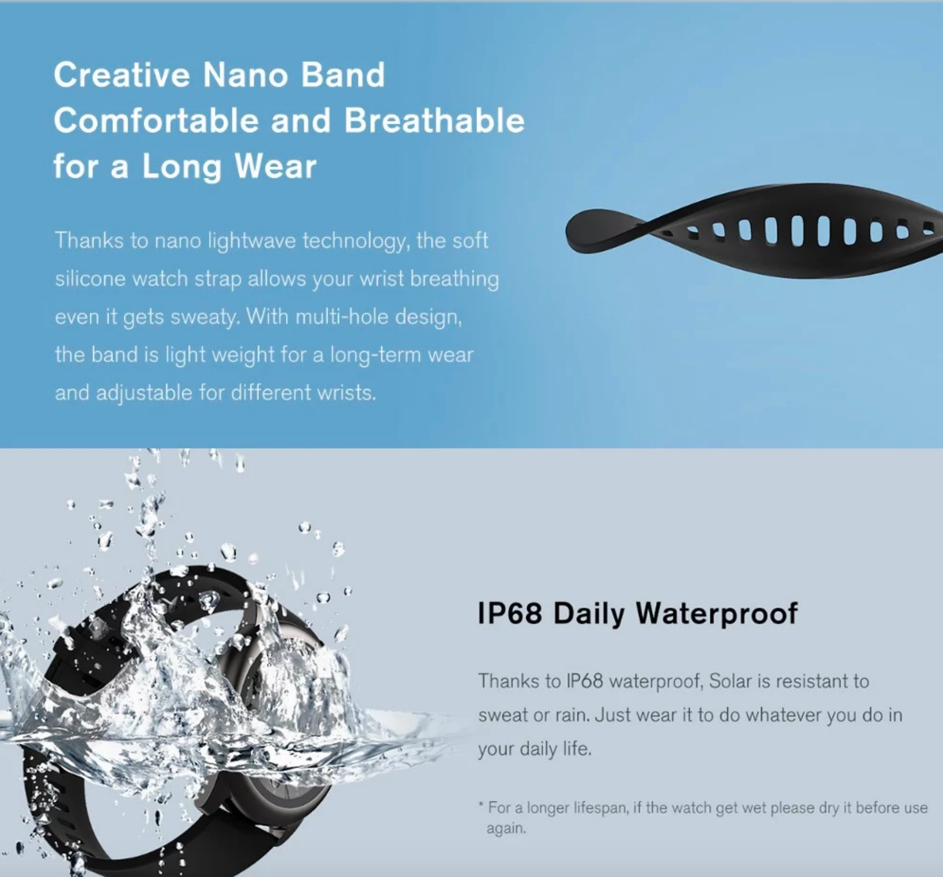 Haylou Solar LS05 Smart Watch-Global Version with Official 3 Month Replacement Warranty - Haylou - Compro System