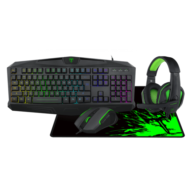 T-DAGGER COMBO T-TGS003 4 IN 1 Set - T-DAGGER - Compro System