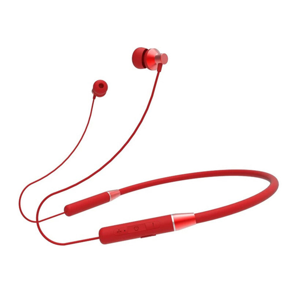 Lenovo HE05 Wireless Neckband Headphones- Red Color