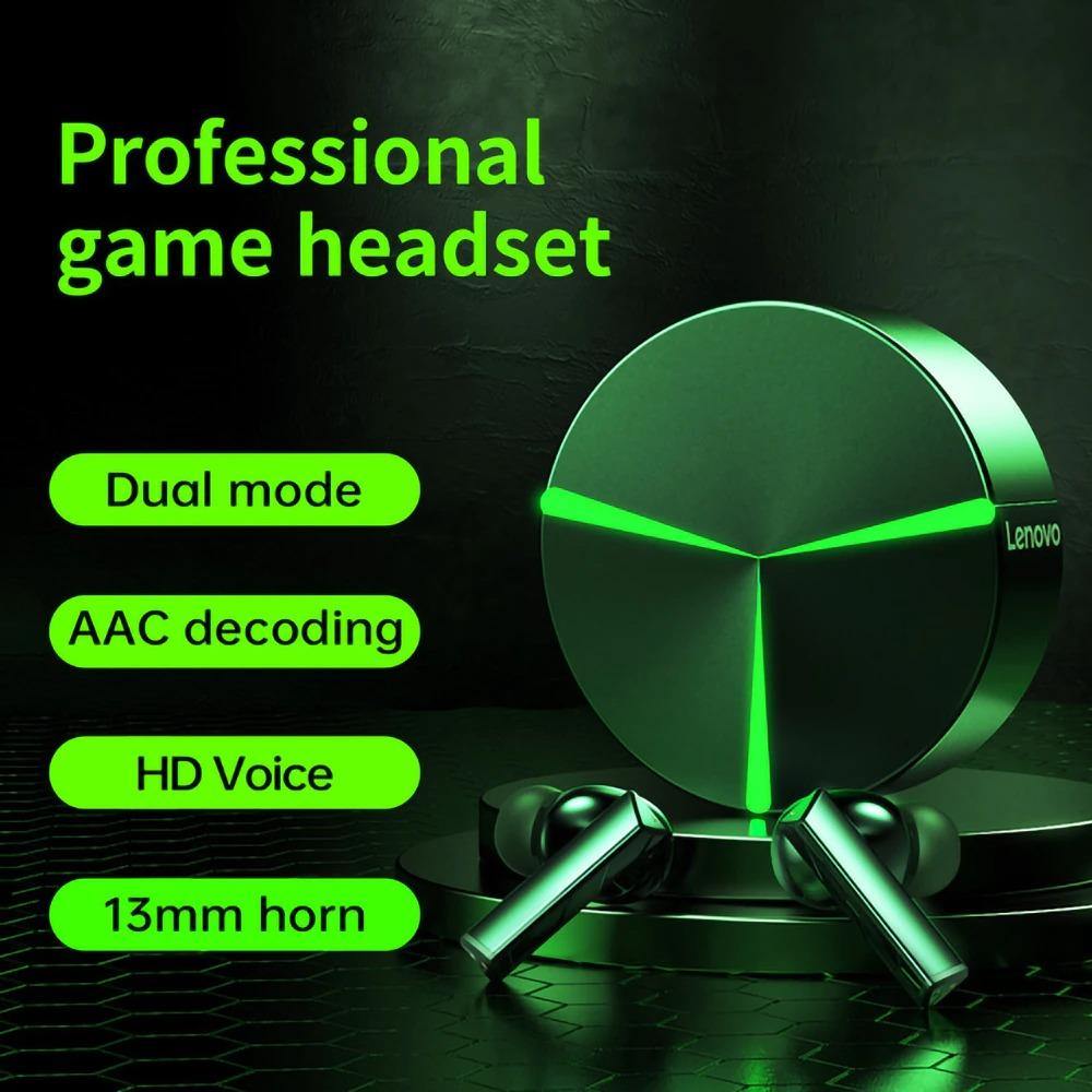 Lenovo GM1 Gaming Earbuds with Mic, 60ms Low Latency - Lenovo - Compro System